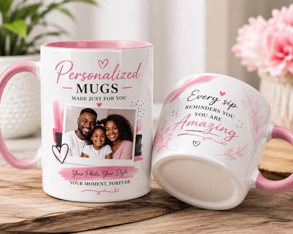 Personalize Photo Mug - Custom Printed Mug by Canvas Time