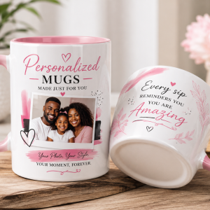 Personalize Photo Mug - Custom Printed Mug by Canvas Time
